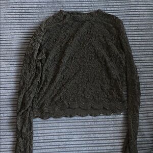 Lace Long Sleeve Top